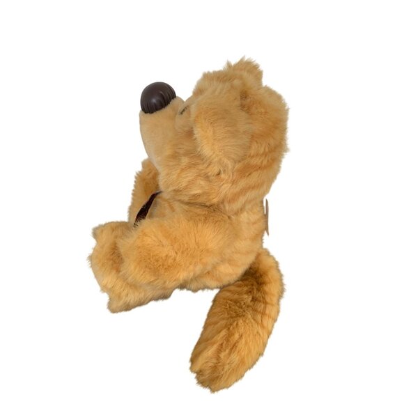 Vintage Commonwealth Plush Stuffed Animal Toy Tie Paisley Pals Paddy Squeak Tail - Picture 3 of 6